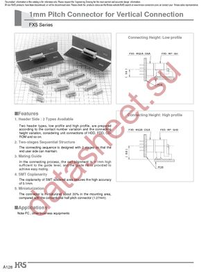 FX5-68P-SH(71) datasheet  